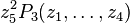 z_5^2 P_3(z_1,\ldots ,z_4)